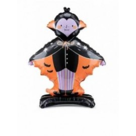 Globo Vampiro con Soporte 64 x 81 cm Globo Vampiro con Soporte 64 x 81 cm