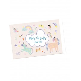 6 Pegatinas Burbujero Unicornio 6 Pegatinas Burbujero Unicornio