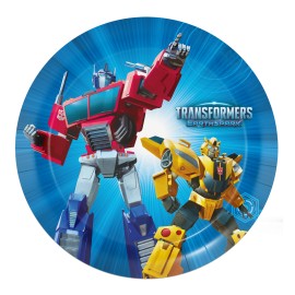 Platos Desechables Transformers