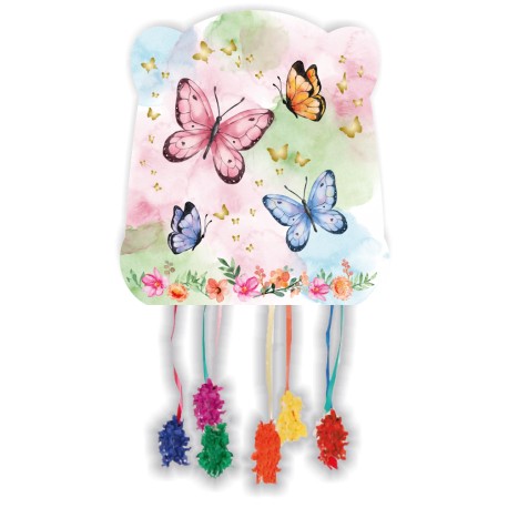 Piñata Mariposas 28 x 33 cm