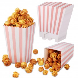 Caja Pop Rayas Rosa Claro
