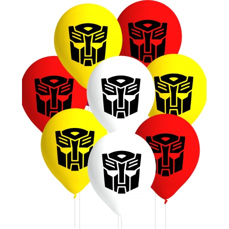 Globos Latex Transformers