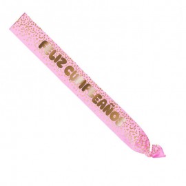 Banda Feliz Cumpleaños Rosa Banda Feliz Cumpleaños Rosa