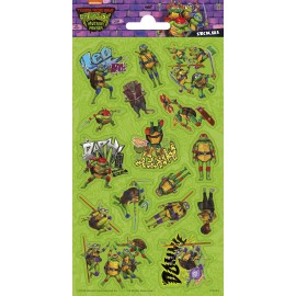 Pegatinas De Glitter Tortugas Ninjas Mutantes 102 x 200 mm Pegatinas De Glitter Tortugas Ninjas Mutantes 102 x 200 mm