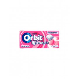 Orbit Refreshers Bubblemint Sin Azúcar Orbit Refreshers Bubblemint Sin Azúcar