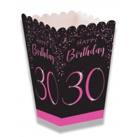 Caja Palomitas Elegant Pink 30 Años