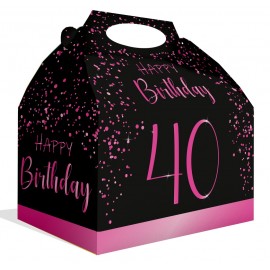 Caja Elegant Pink 40 Años Caja Elegant Pink 40 Años