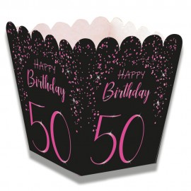 Caja de Chuches Elegant Pink 50 Años Caja de Chuches Elegant Pink 50 Años