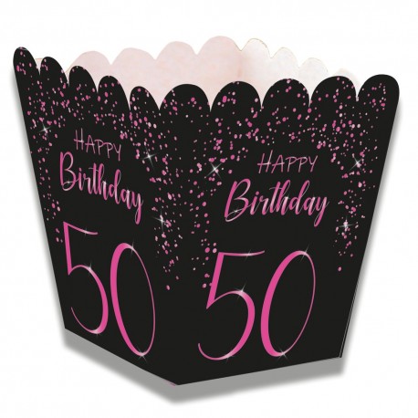 Caja de Chuches Elegant Pink 50 Años