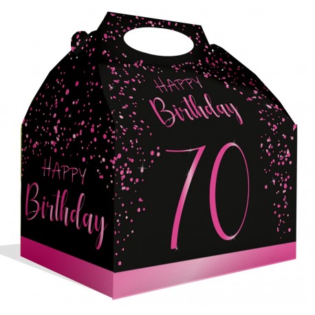 Caja Elegant Pink 70 Años