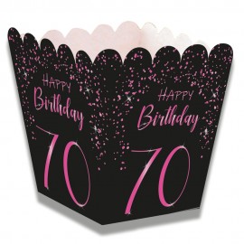 Caja de Chuches Elegant Pink 70 Años Caja de Chuches Elegant Pink 70 Años