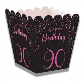 Caja de Chuches Elegant Pink 90 Años Caja de Chuches Elegant Pink 90 Años