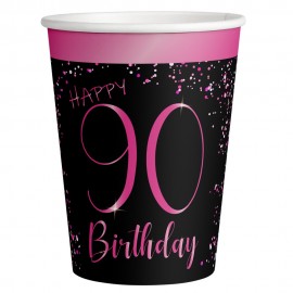 Vasos Elegant Pink 90 Años Vasos Elegant Pink 90 Años