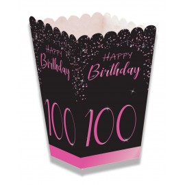 Caja Palomitas Elegant Pink 100 Años Caja Palomitas Elegant Pink 100 Años