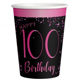 Vasos Elegant Pink 100 Años Vasos Elegant Pink 100 Años