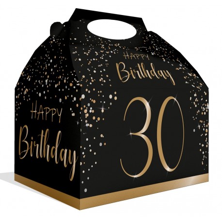 Caja Elegant Negro 30 Años