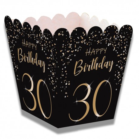 Caja de Chuches Elegant Negro 30 Años