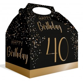 Caja Elegant Negro 40 Años