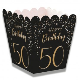 Caja de Chuches Elegant Negro 50 Años
