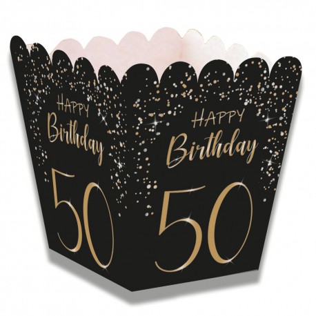 Caja de Chuches Elegant Negro 50 Años