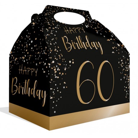 Caja Elegant Negro 60 Años