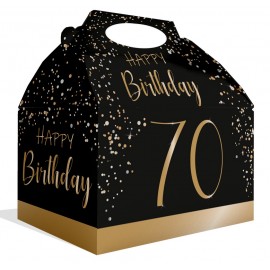 Caja Elegant Negro 70 Años Caja Elegant Negro 70 Años