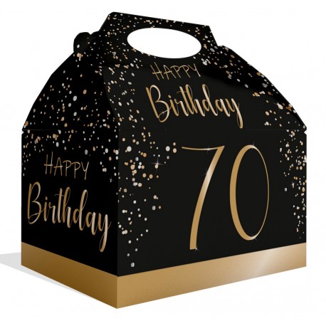 Caja Elegant Negro 70 Años