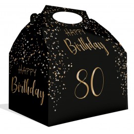 Caja Elegant Negro 80 Años Caja Elegant Negro 80 Años