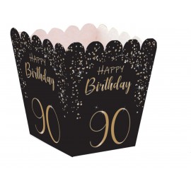 Caja de Chuches Elegant Negro 90 Años Caja de Chuches Elegant Negro 90 Años