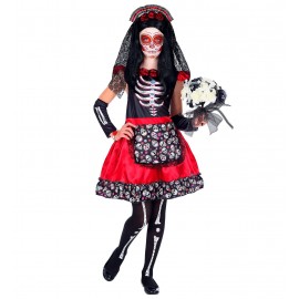 Vestido Mujer Dia De Los Muertos Vestido Mujer Dia De Los Muertos