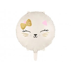 Globo de aluminio Gato, 45 cm, mezcla Globo de aluminio Gato, 45 cm, mezcla