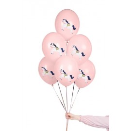 Globos Caballos Rosa