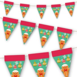 Banderín Santa Claus Banderín Santa Claus