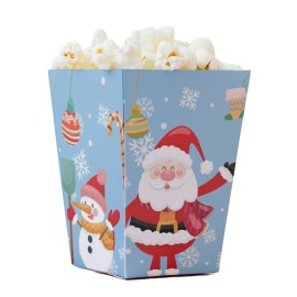 Caja Santa Claus para Palomitas Caja Santa Claus para Palomitas