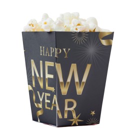 Caja Happy New Year para Palomitas Caja Happy New Year para Palomitas