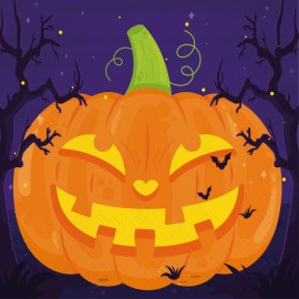 Servilletas Calabazas Servilletas Calabazas