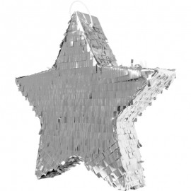 Piñata Estrella Plata 45 cm Piñata Estrella Plata 45 cm