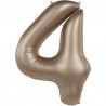 Globo Numero 4 Foil 86 cm
