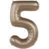 Globo Numero 5 Foil 86 cm