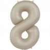 Globo Numero 8 Foil 86 cm