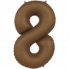Globo Numero 8 Foil 86 cm