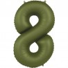 Globo Numero 8 Foil 86 cm