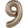 Globo Numero 9 Foil 86 cm