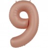 Globo Numero 9 Foil 86 cm