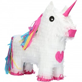Piñata Unicornio Blanco 35 cm Piñata Unicornio Blanco 35 cm