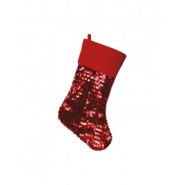 Bota Lentejuelas Roja 45 Cms Bota Lentejuelas Roja 45 Cms
