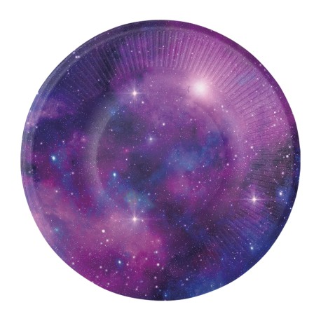 8 Platos Galaxy 18 cm