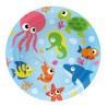 8 Platos Ocean Party 18 cm