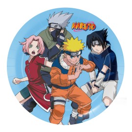 Plato Desechables Naruto Plato Desechables Naruto