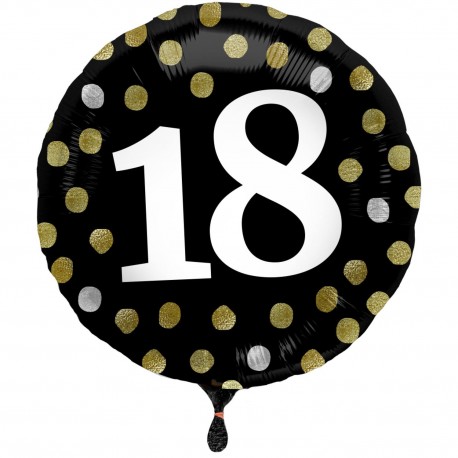 Globo18 cumpleaños foil Elegant 43 cm